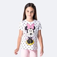 Polo Moda Niña Pionier Blanco Siana-Disney